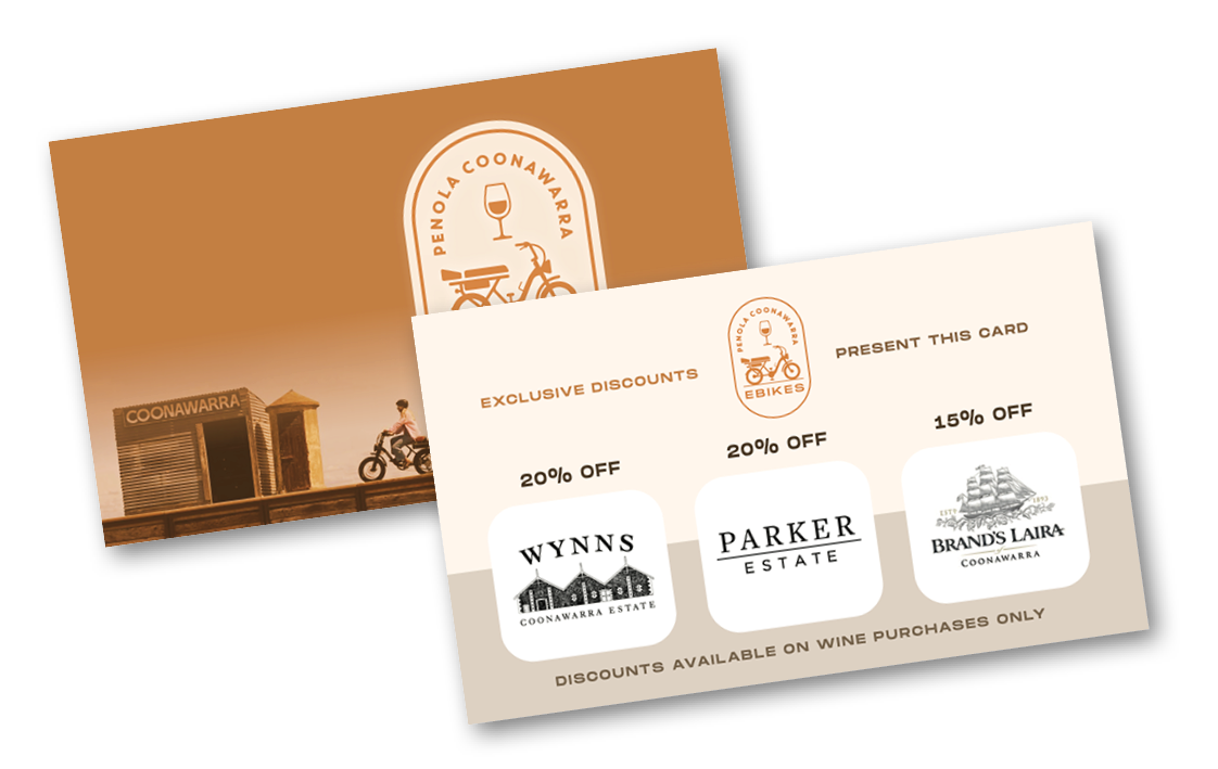 PenolaEbikes Discount Voucher - Wineries! Exclusive